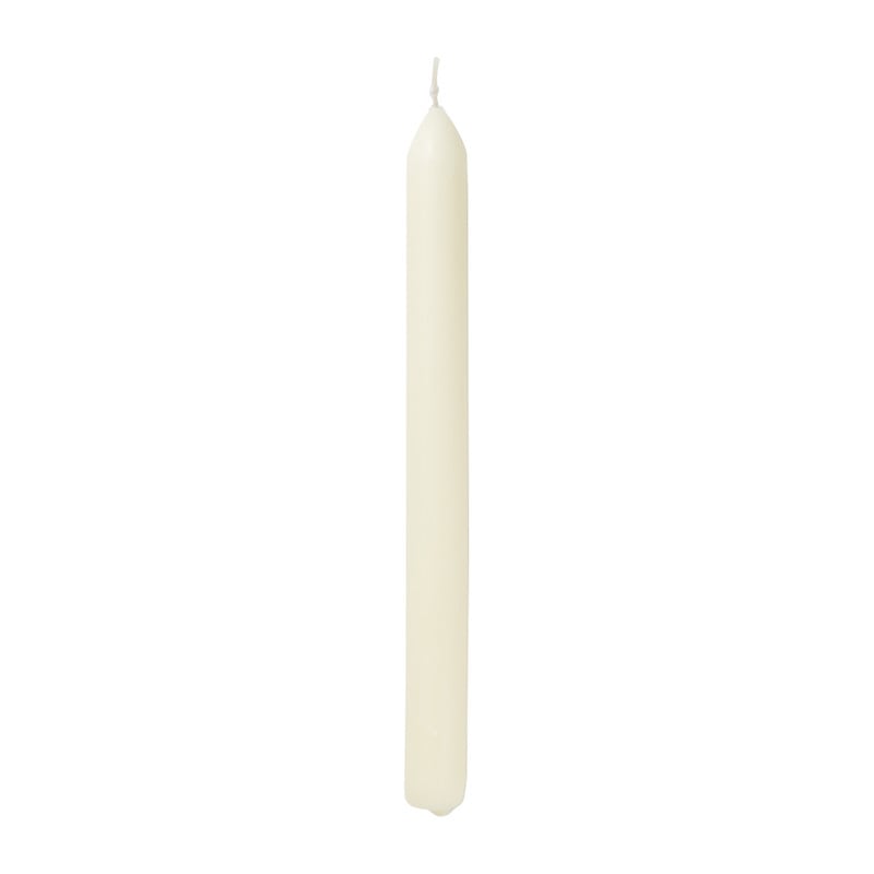 Dinerkaarsen Bolsius box ivoor - set van 8 - ø2x23 cm