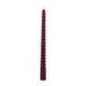 Dinerkaars twist - bordeaux rood - ø2.15x25 cm 