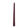 Dinerkaars twist - bordeaux rood - ø2.15x25 cm 