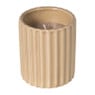 Kaars in potje - beige - ø7.8x9 cm