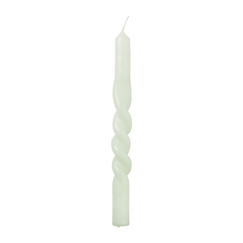 Dinerkaars twist breed - groen - ø2.5x20.5 cm