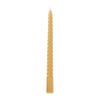 Twisted dinerkaars - okergeel - ⌀2x25 cm