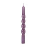 Twisted dinerkaars - lila - ⌀3x25 cm