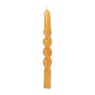 Twisted dinerkaars - okergeel - ⌀3x25 cm