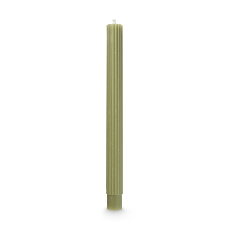 Dinerkaars rib - groen - ⌀2.3x25 cm