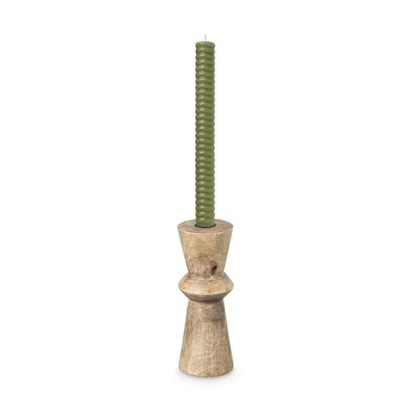 Dinerkaars swirl - groen - ⌀2.5x24.5 cm