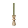 Dinerkaars swirl - groen - ⌀2.5x24.5 cm