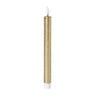 LED dinerkaars - goudkleurig - ø2.2x24.5 cm