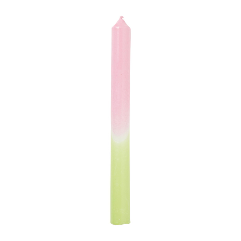 Dinerkaars dip dye - diverse kleuren - 23 cm
