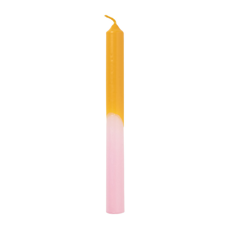 Dinerkaars dip dye - diverse kleuren - 23 cm