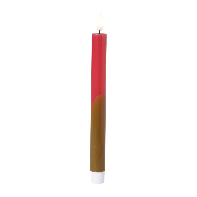 LED dinerkaars duo - groen/roze - ø2.2x24.5 cm
