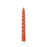 LED dinerkaars twist - oranje - ø2.5x24.5 cm