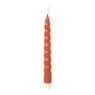 LED dinerkaars twist - oranje - ø2.5x24.5 cm