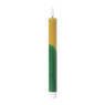 LED dinerkaars duo - groen/olijfgroen - ø2.2x24.5 cm