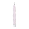 LED dinerkaars twist smal - paars - ø2.5x24.5 cm