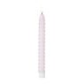 LED dinerkaars twist smal - paars - ø2.5x24.5 cm