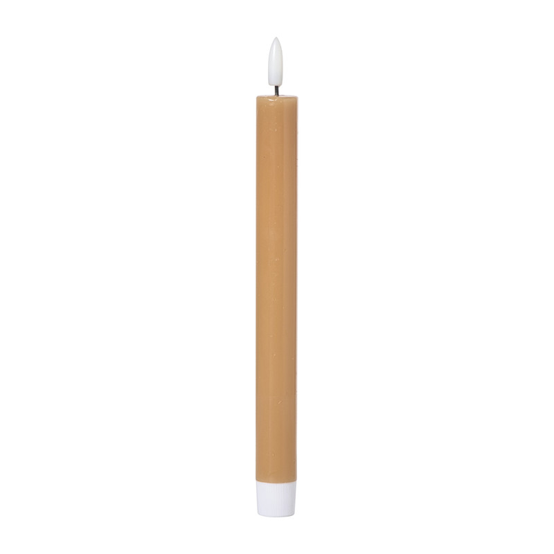 LED dinerkaars - geel - ø2.2x24.5 cm