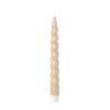 LED dinerkaars twist - beige - ø2.5x24.5 cm
