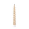 LED dinerkaars twist - beige - ø2.5x24.5 cm