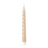 LED dinerkaars twist - beige - ø2.5x24.5 cm