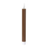 LED dinerkaars rib - bruin - ø2.2x24.5 cm