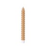 LED dinerkaars twist smal - bruin - ø2.5x24.5 cm