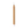 LED dinerkaars twist smal - bruin - ø2.5x24.5 cm