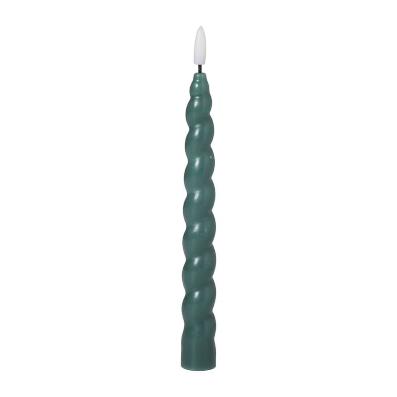 LED dinerkaars twist - groen - 2.5x24.5 cm