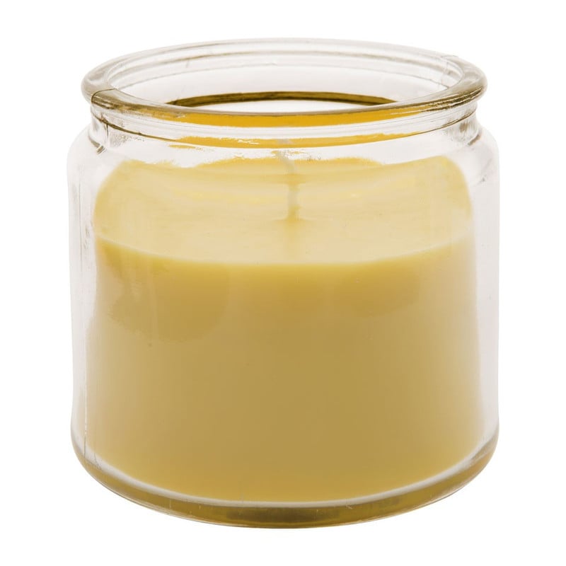 Kaars in glas - geel