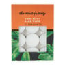 Home scent theelicht met geur - Dark Wood - set van 12