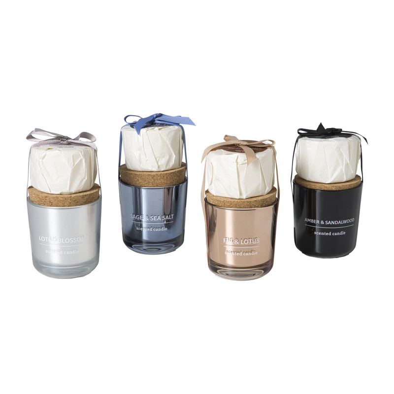 Geurkaars met refill - vijg & lotus