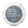 Geurkaars met refill - salie & zeezout
