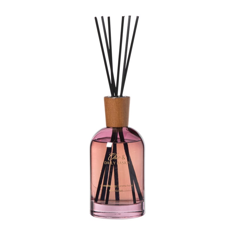 Geurstokjes rosy cloud - roze - 500 ml
