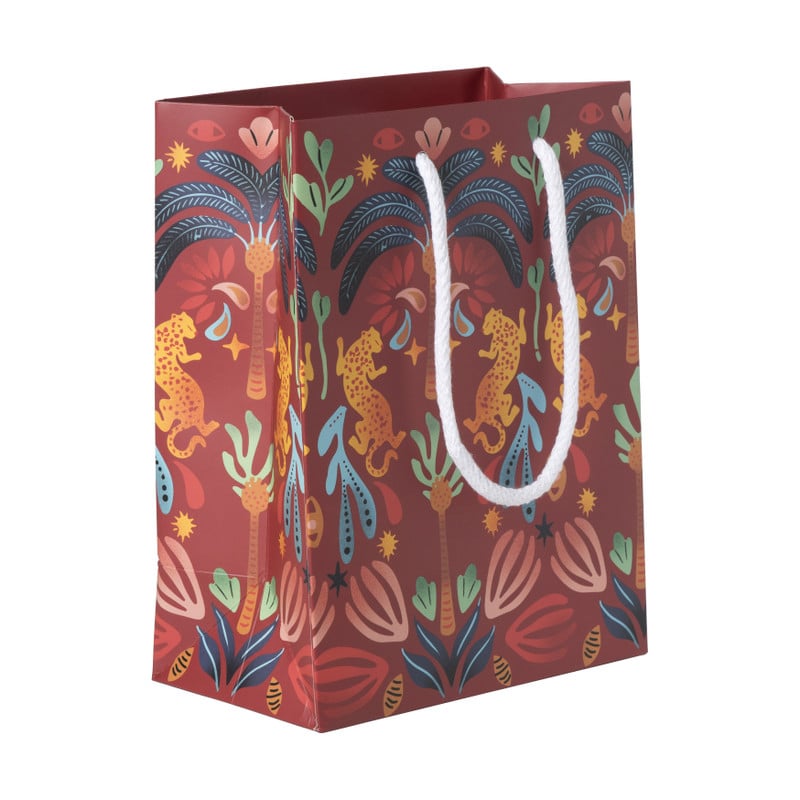 Cadeautasje flame market - multikleur