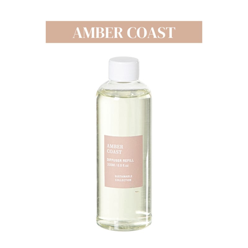 Navulling geur olie - amber coast - 200 ml