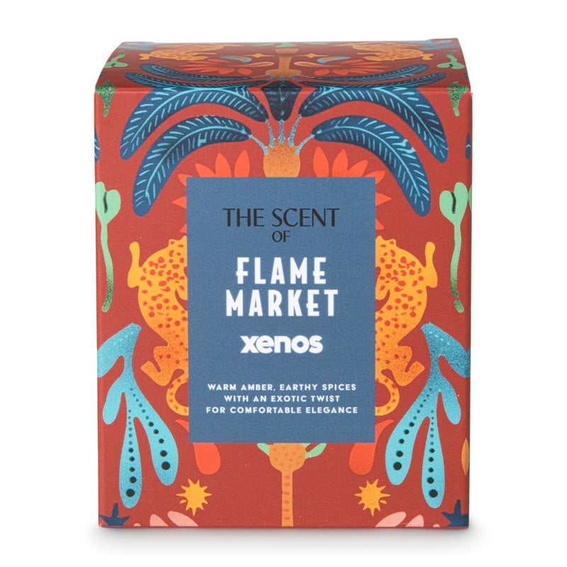 Geurkaars Flame Market - ø9.5x7.9 cm