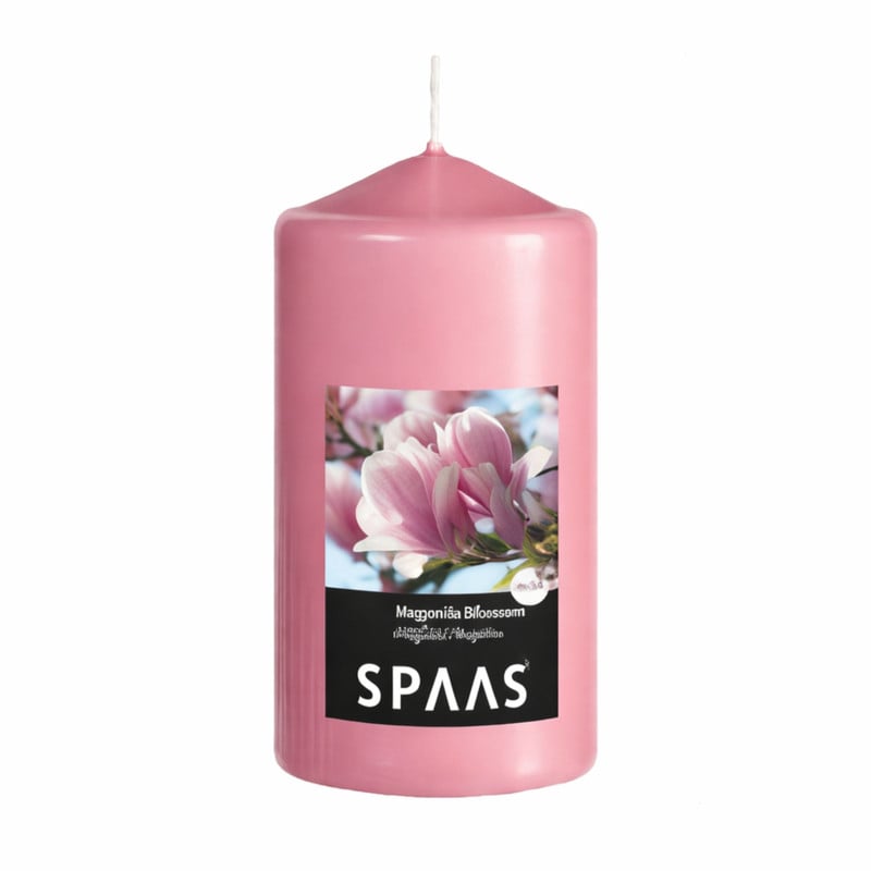 Geurkaars magnolia blossom - ø6x10 cm