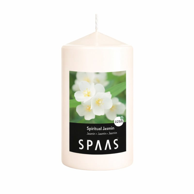 Geurkaars spiritual jasmine - ø6x10 cm