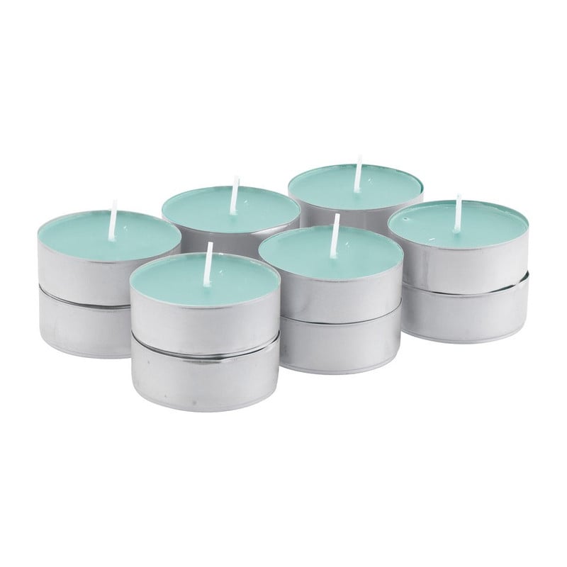 Spaas maxi-theelichten - Minthy Hammam -  10 branduren - 12 stuks