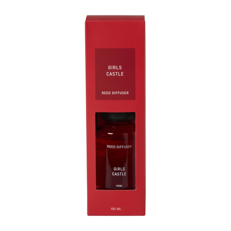Geurstokjes girls castle - rood - 80 ml