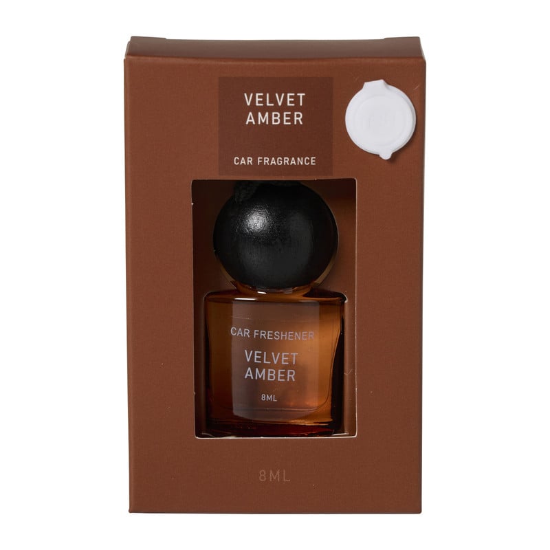 Autogeurtje velvet amber - bruin