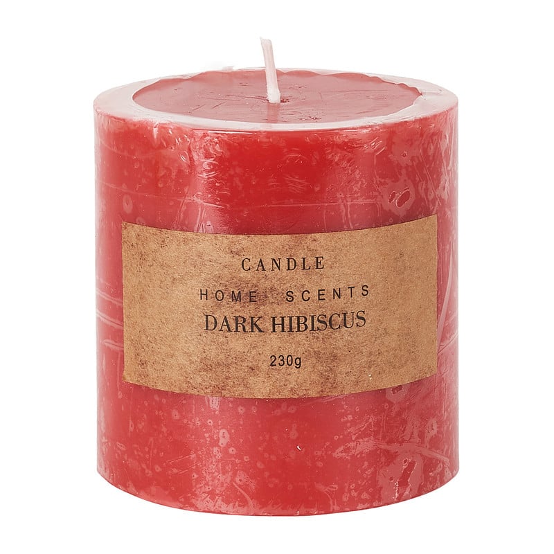 Geurkaars - dark hibiscus - ø7x7 cm 