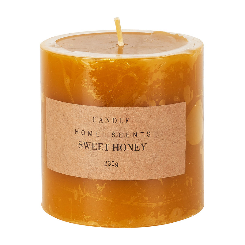 Geurkaars - sweet honey - ø7x7 cm 