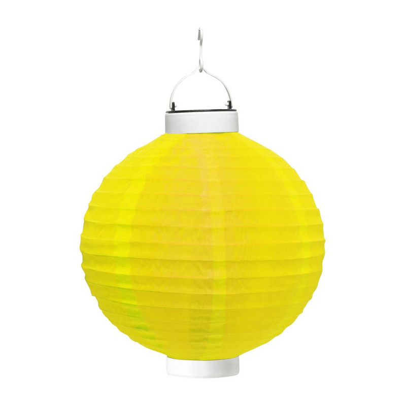 Solar tuinlampion geel