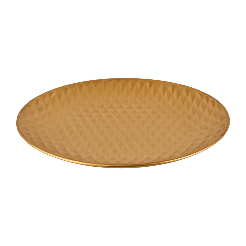 Gouden plateau - diverse varianten - ⌀40 cm