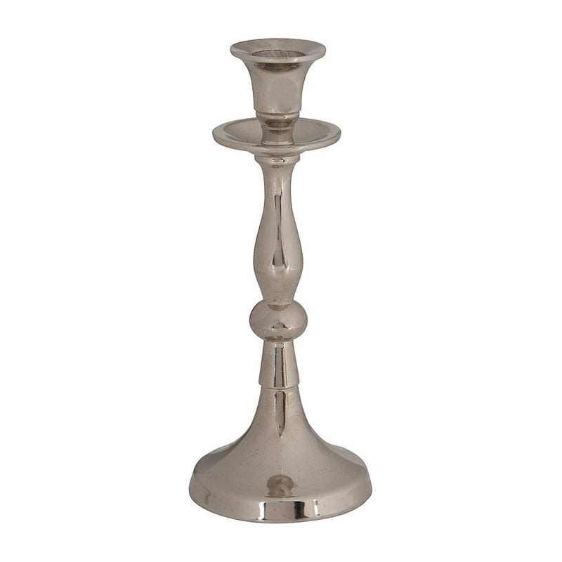 Kandelaar - 21 cm - zilver