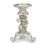Kandelaar barok - 21 cm - zilver
