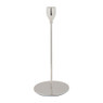 Kandelaar smal - 23 cm - zilverkleurig