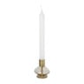 Dinerkaars houder - roze/goud - ø7x8.4 cm
