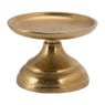 Kandelaar - antiekgoud - 9x6.5 cm